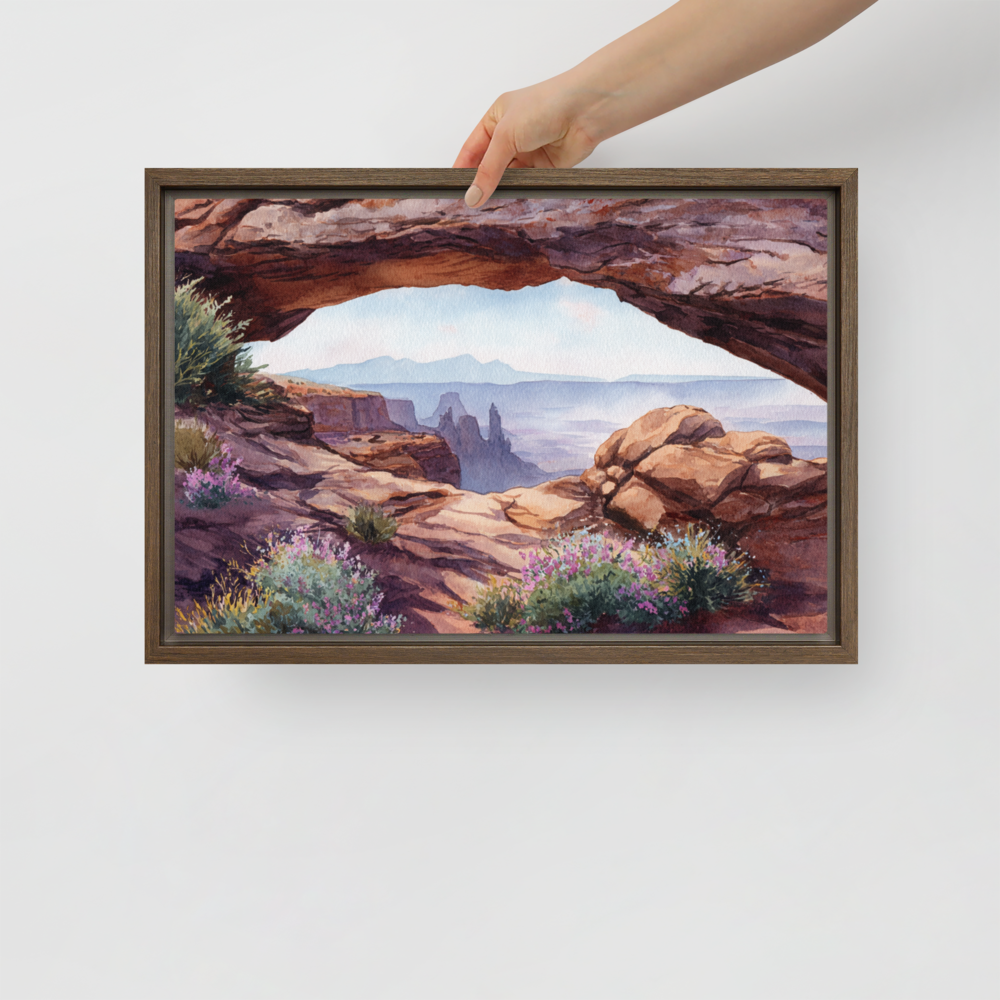 Canyonlands National Park Framed Canvas