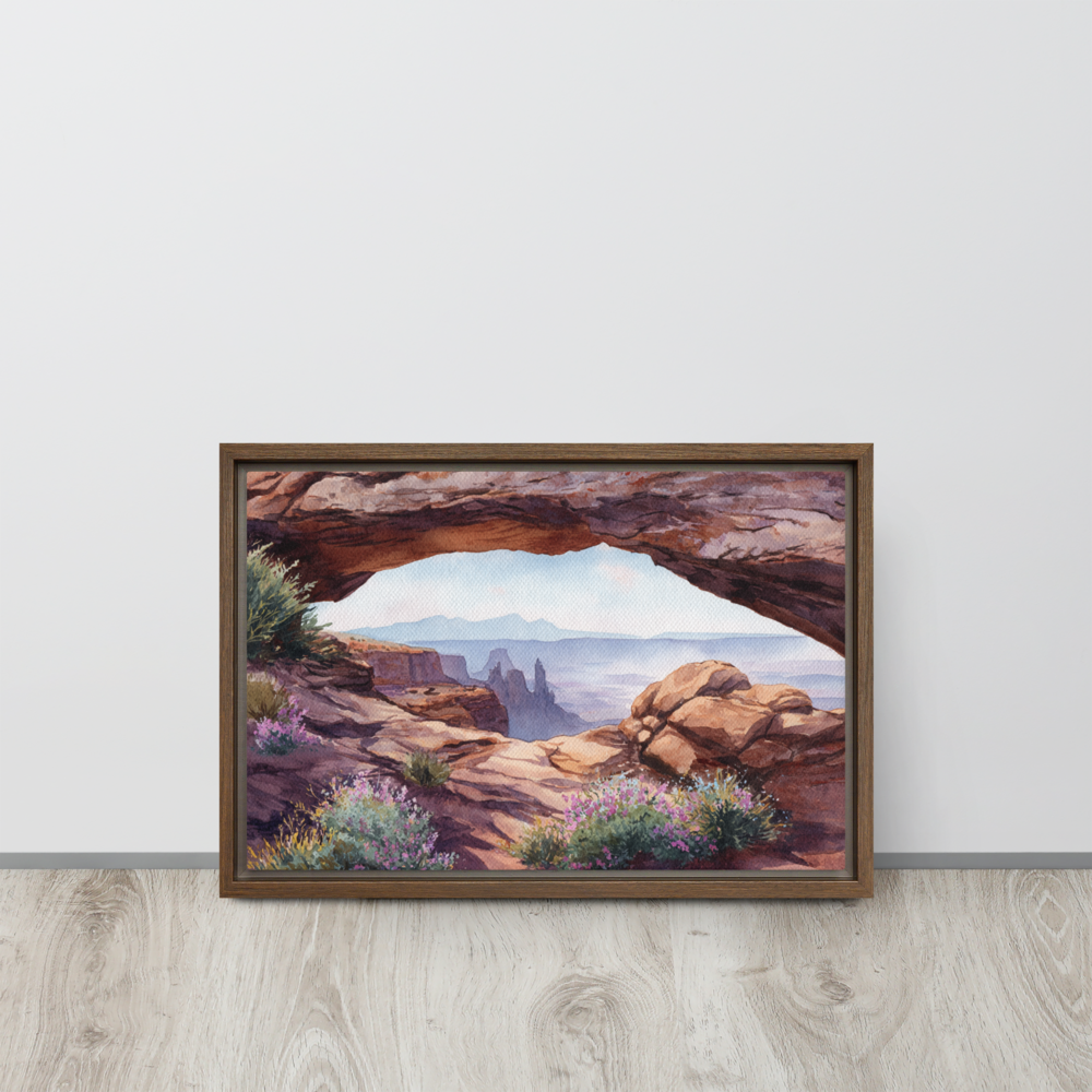 Canyonlands National Park Framed Canvas