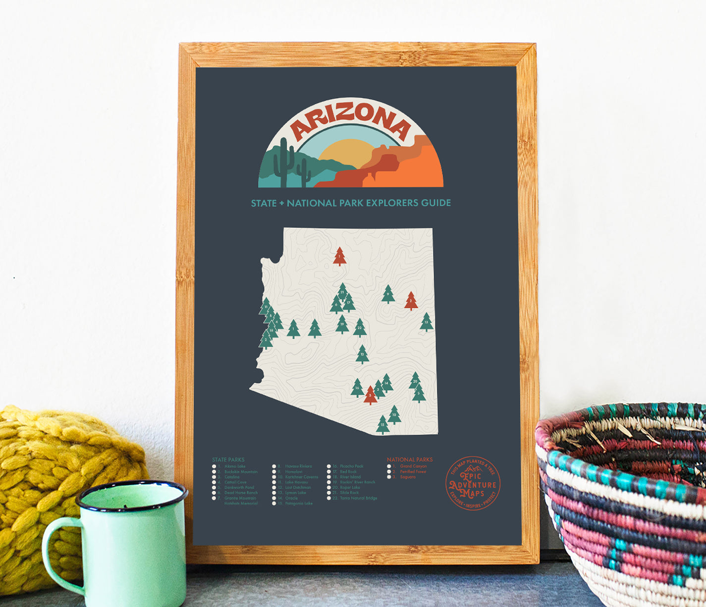 Arizona Parks Map