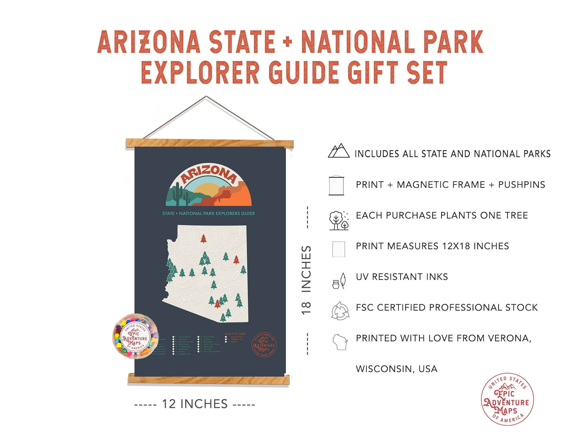 Arizona Parks Map