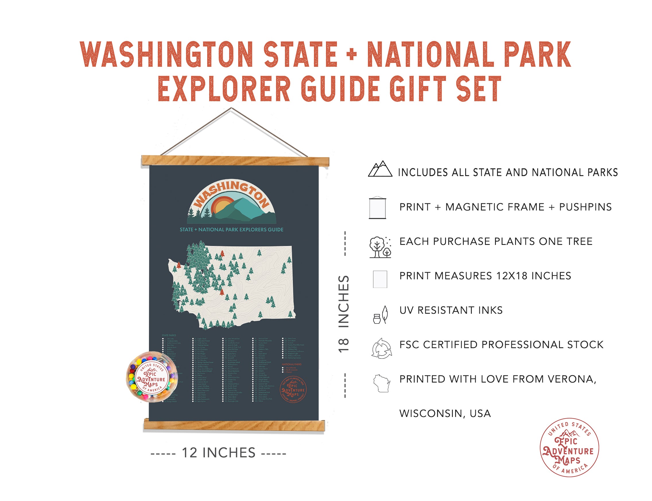 Washington Parks Map