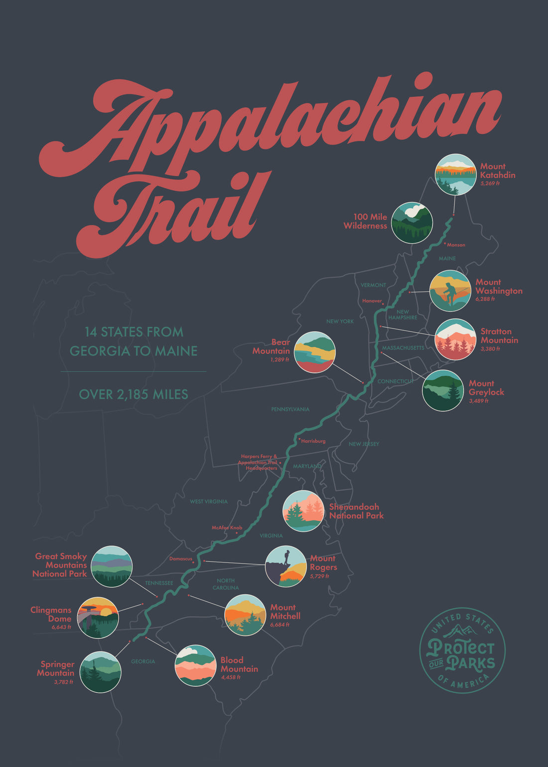 Hiking + Trail Maps