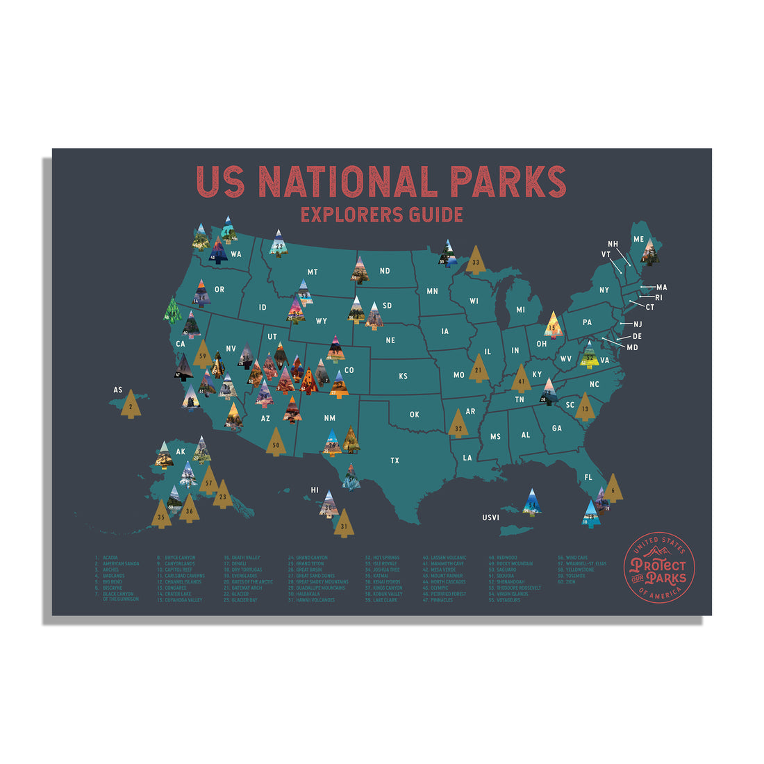 National Park Maps