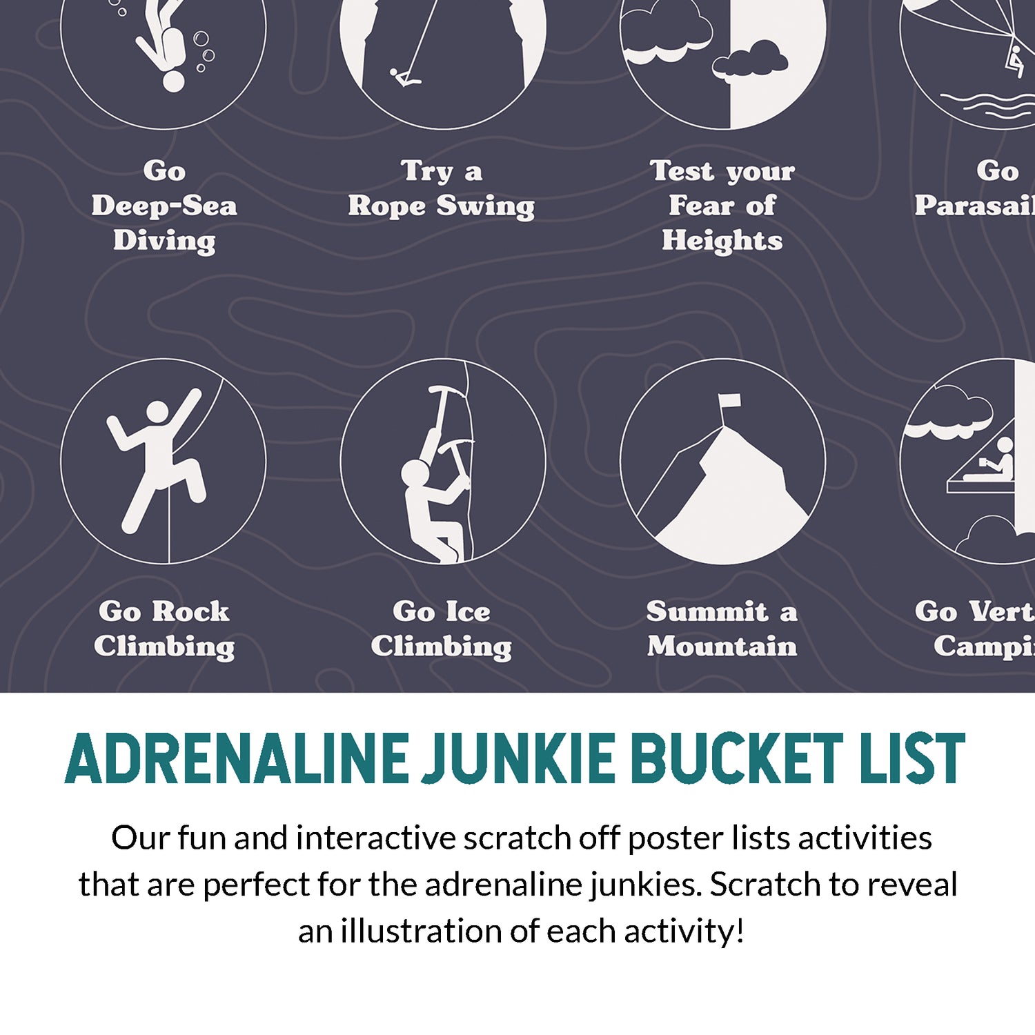 Adrenaline Junkie Bucket List Navy