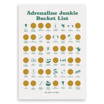 Adrenaline Junkie Bucket List Beige