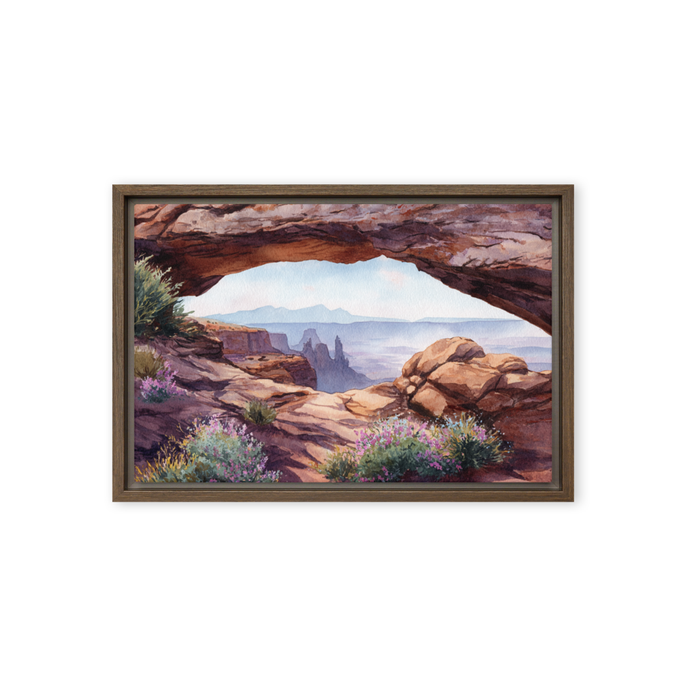 Canyonlands National Park Framed Canvas