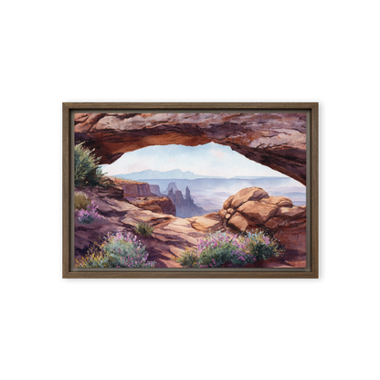 Canyonlands National Park Framed Canvas