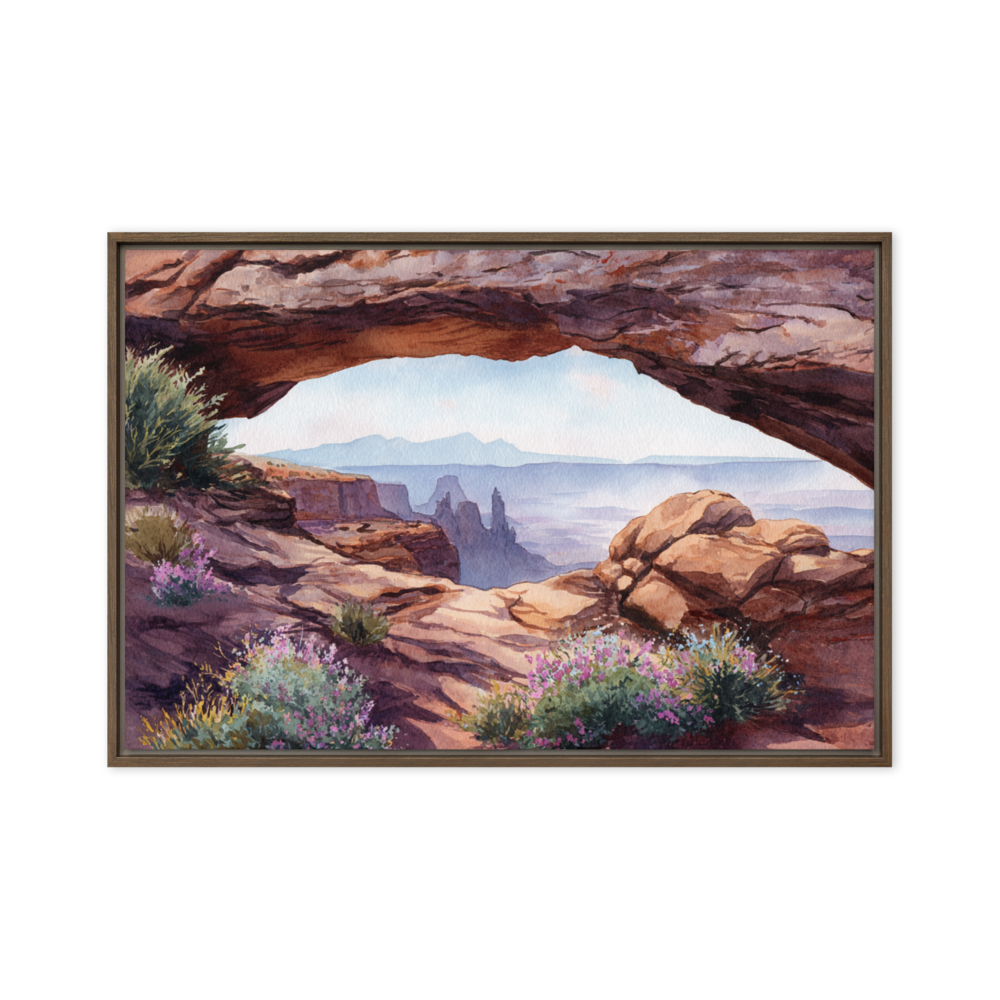 Canyonlands National Park Framed Canvas