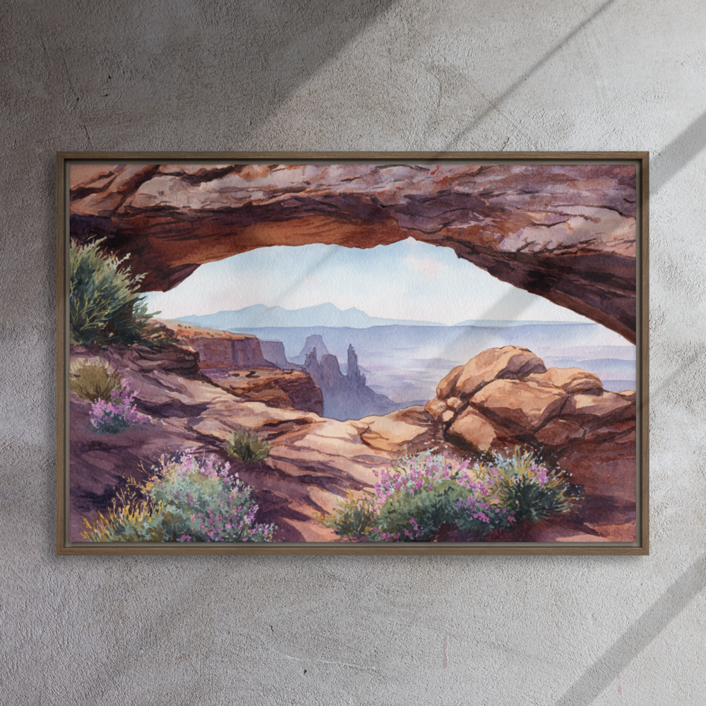 Canyonlands National Park Framed Canvas