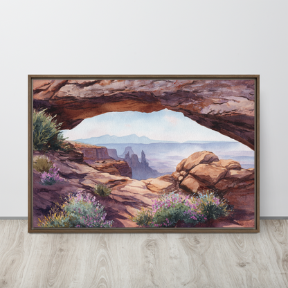 Canyonlands National Park Framed Canvas