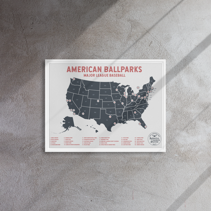 American Ballparks 24&quot; x 36&quot; Framed Canvas
