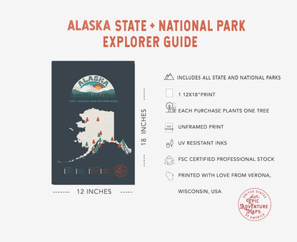 Alaska Parks  Map