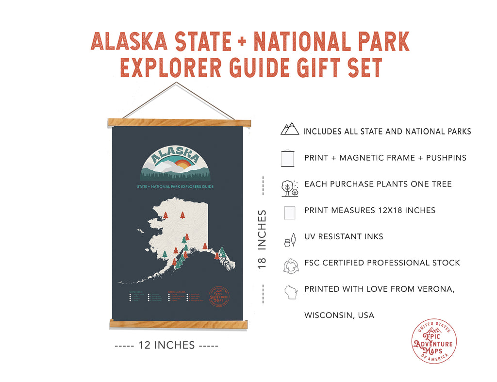 Alaska Parks  Map