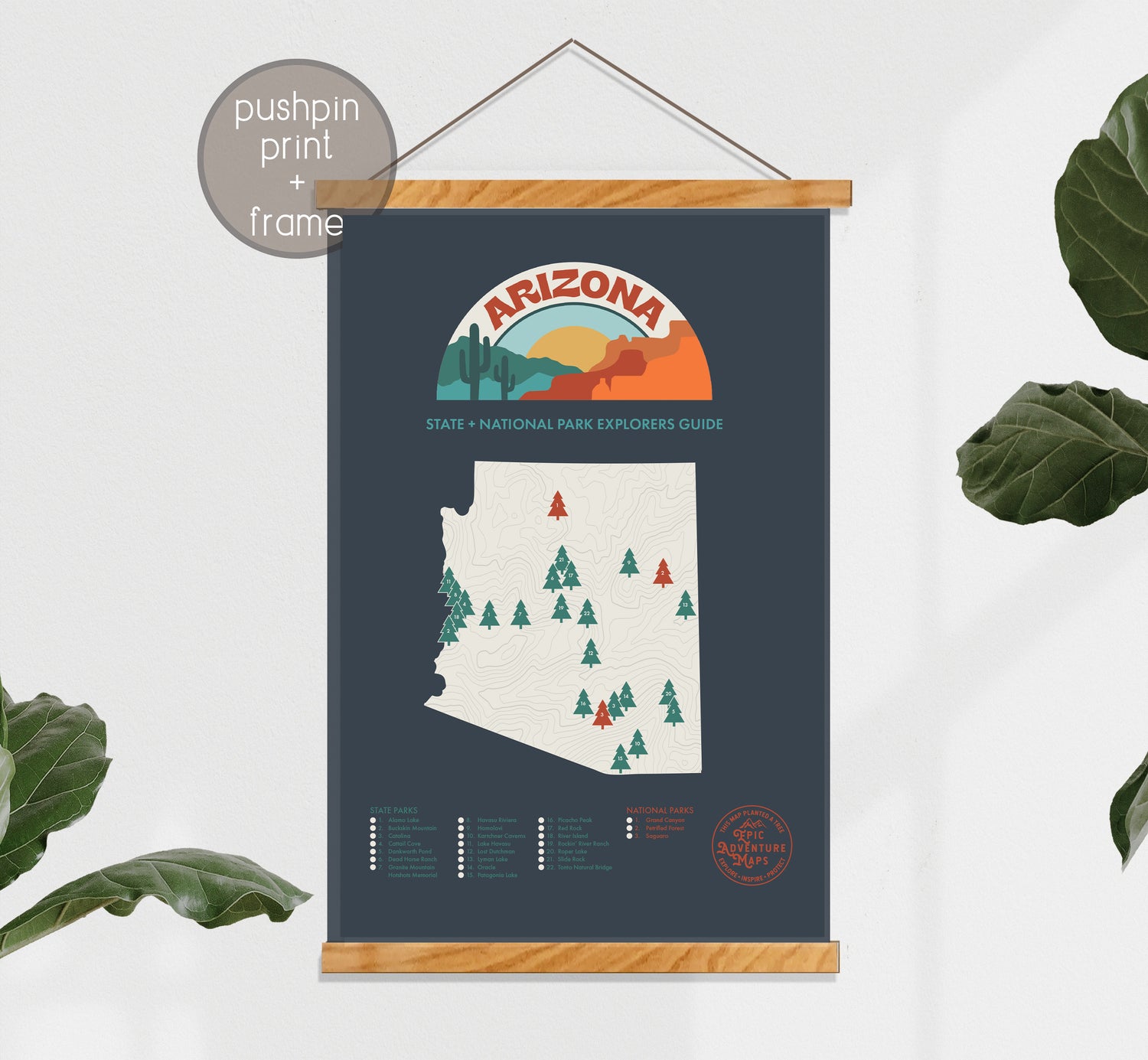 Arizona Parks Map