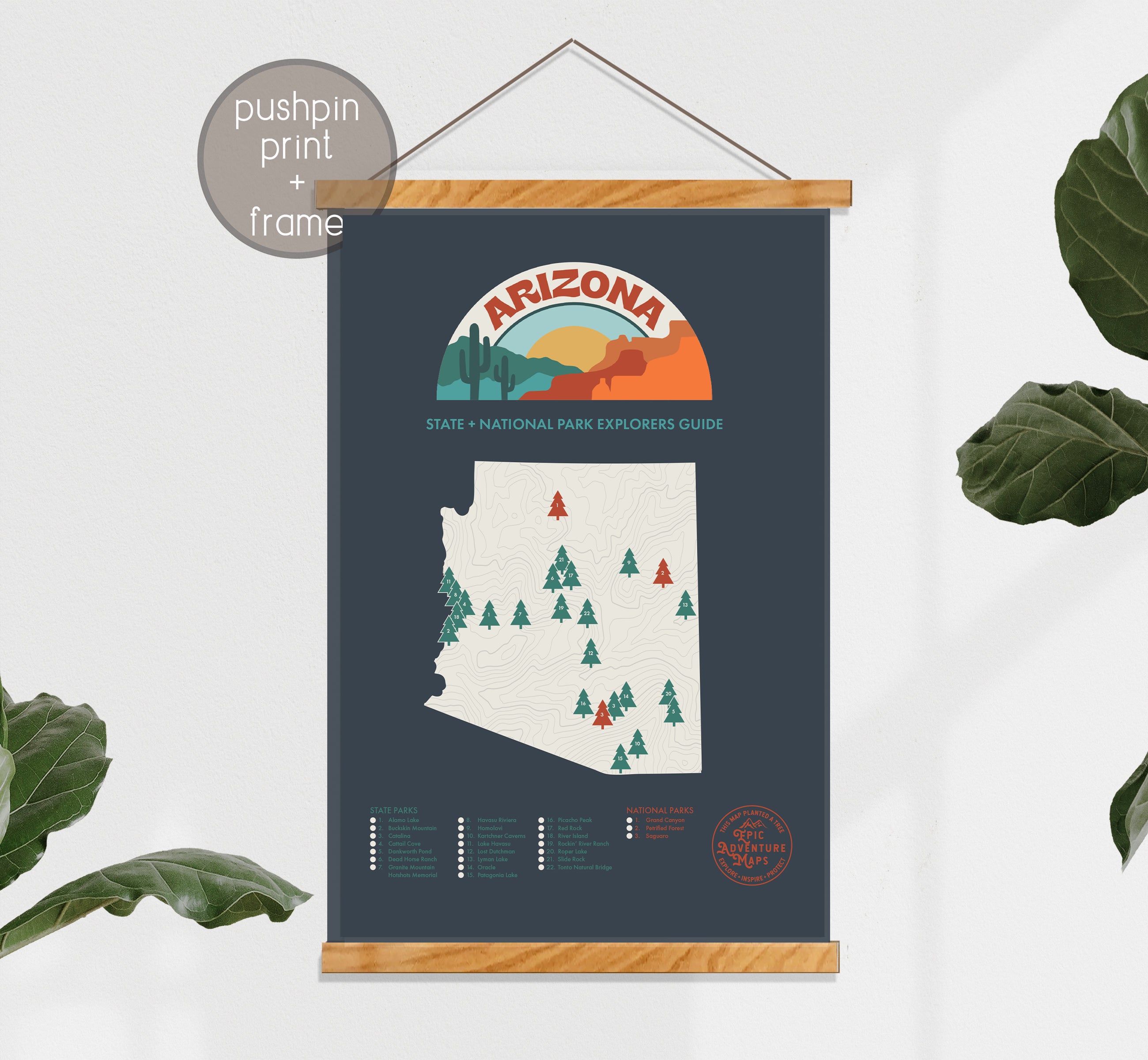 Arizona Parks Map