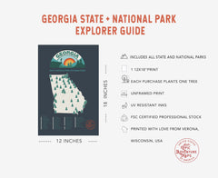 Georgia Parks  Map