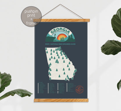 Georgia Parks  Map