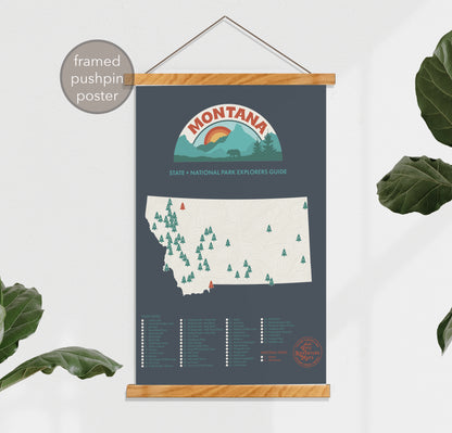 Montana Parks  Map