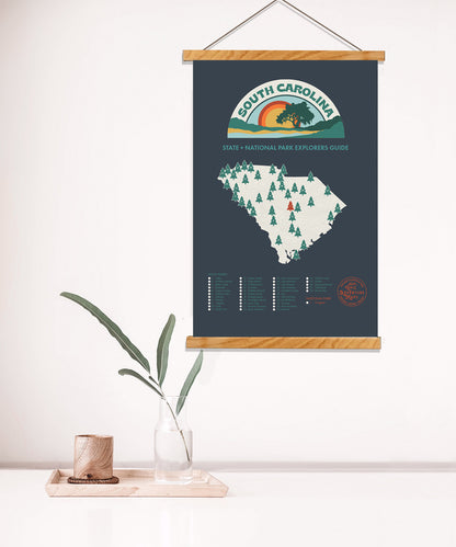 South Carolina Parks  Map